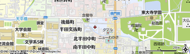 ホームケアー奈良周辺の地図