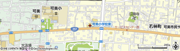 フォーエル浜松可美店周辺の地図