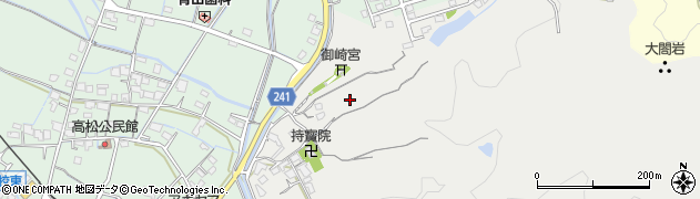 岡山県岡山市北区立田周辺の地図