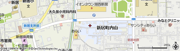 静岡県湖西市新居町内山2132周辺の地図