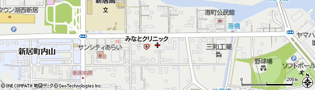 静岡県湖西市新居町新居496周辺の地図