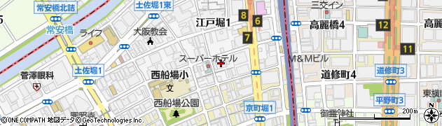 ダイダン株式会社　大阪本社資材部周辺の地図
