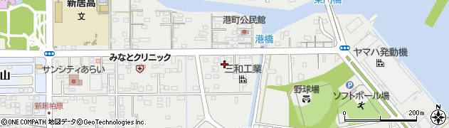 静岡県湖西市新居町新居521周辺の地図