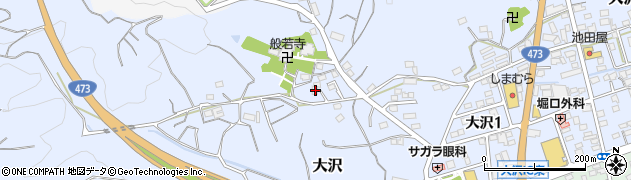 静岡県牧之原市大沢796周辺の地図