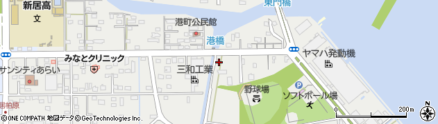 静岡県湖西市新居町新居211周辺の地図