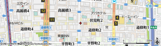 米福酒場 淀屋橋店周辺の地図