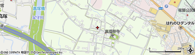 岡山県岡山市北区三手452周辺の地図