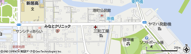 静岡県湖西市新居町新居520周辺の地図