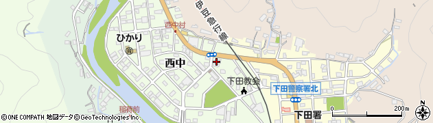 有限会社賀茂クリーニング　下田西中店周辺の地図