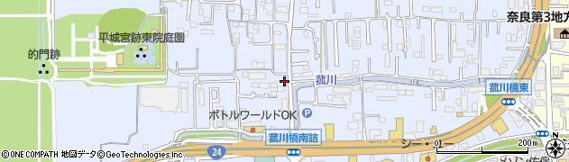 まごころ弁当　奈良中央店周辺の地図