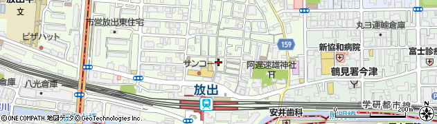 矢藤クリーニング周辺の地図