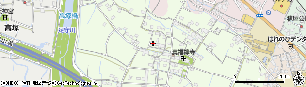 岡山県岡山市北区三手454周辺の地図