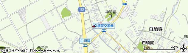 静岡県湖西市白須賀3743周辺の地図