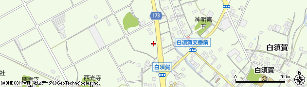 静岡県湖西市白須賀3399周辺の地図