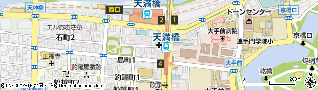 株式会社シーピーユー大阪支店周辺の地図