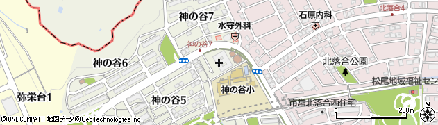 神戸市立神の谷児童館周辺の地図