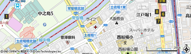 西日本鉄道株式会社　大阪海運営業所・輸入周辺の地図