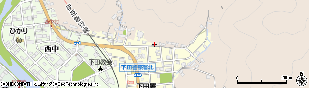 静岡県下田市中309周辺の地図