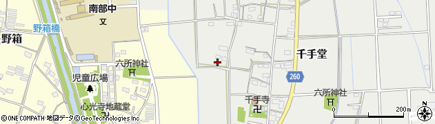 静岡県磐田市千手堂768周辺の地図