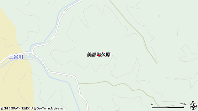 〒698-0206 島根県益田市美都町久原の地図