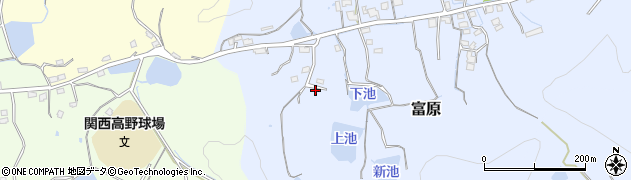 岡山県岡山市北区富原91周辺の地図
