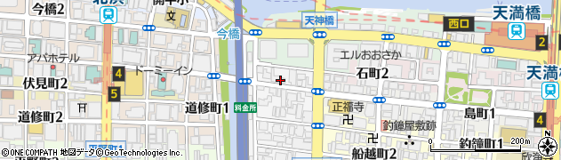 株式会社日刊建設工業新聞社　大阪支社周辺の地図