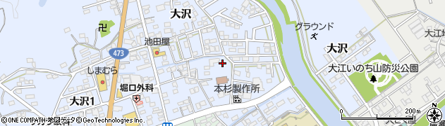 静岡県牧之原市大沢5-15周辺の地図