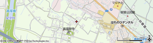 岡山県岡山市北区三手407周辺の地図