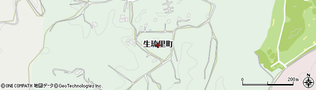 奈良県奈良市生琉里町周辺の地図