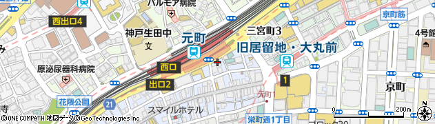 有限会社神戸リアルエステート周辺の地図