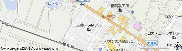 辻紙工株式会社　明石事業所周辺の地図