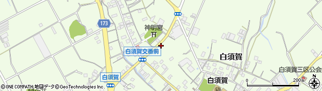 静岡県湖西市白須賀4175周辺の地図