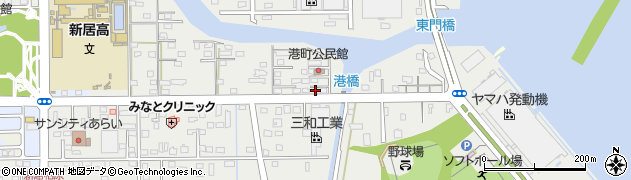 静岡県湖西市新居町新居5周辺の地図