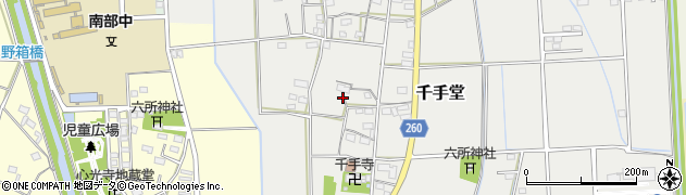 静岡県磐田市千手堂757周辺の地図