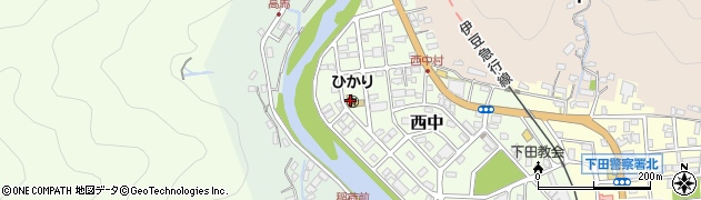 静岡県下田市西中9-4周辺の地図