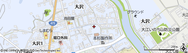 静岡県牧之原市大沢5-5周辺の地図