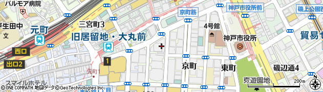 株式会社白青舎　警備事業部神戸支店周辺の地図