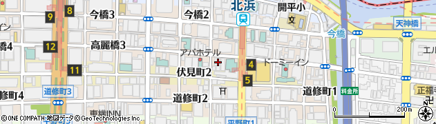龍田紡績株式会社　紡績営業部周辺の地図