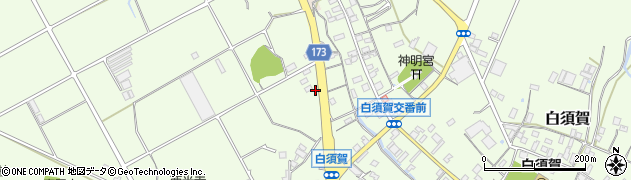 静岡県湖西市白須賀3394周辺の地図
