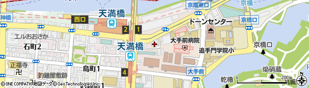 大阪府栄養士会（公益社団法人）　栄養ケアステーション周辺の地図