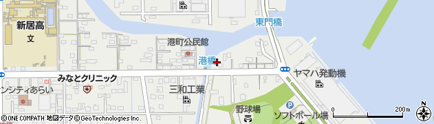 静岡県湖西市新居町新居210周辺の地図