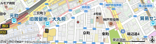 兵庫県信用保証協会　経営支援室創業・経営支援課周辺の地図