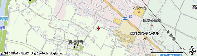岡山県岡山市北区三手355周辺の地図