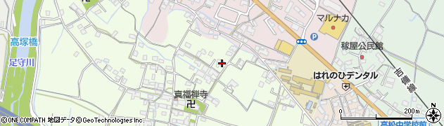 岡山県岡山市北区三手360周辺の地図