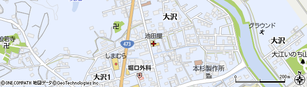 静岡県牧之原市大沢528-12周辺の地図