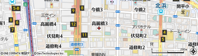 日本鐵板株式会社　大阪支店周辺の地図