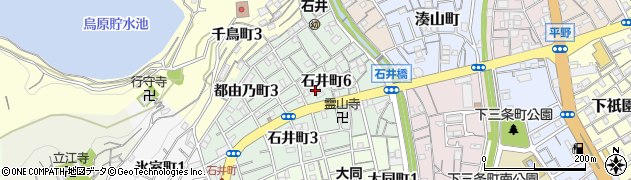 兵庫県神戸市兵庫区石井町6丁目周辺の地図