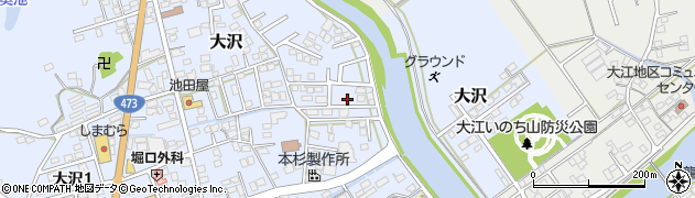 静岡県牧之原市大沢143周辺の地図