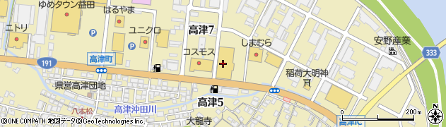エディオン益田店周辺の地図