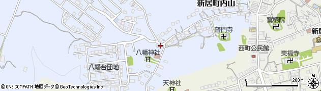 静岡県湖西市新居町内山412周辺の地図